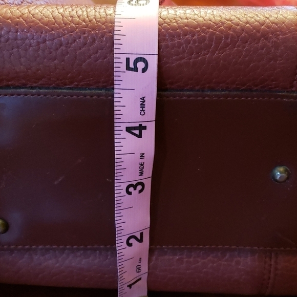 VINTAGE JR USA Julius Resnick Leather Satchel VGUC - Picture 12 of 12